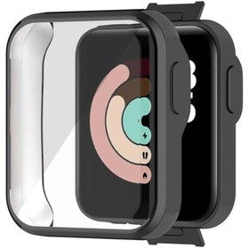 Resim NANOSPACE Xiaomi Redmi Watch 2 Lite Uyumlu Tpu Şeffaf Ekran Koruyucu Ve Kasa Tam Koruma 