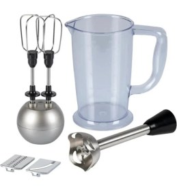 Resim 4 Bıçaklı 1500W Güçlü Cam Hazneli Blender ve Doğrayıcı, Mutfak Robotu 