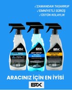 Resim Betax Yağmur Kaydırıcı 500ml - Buz Çözücü Defroster 500ml - Buğu Önleyici Sprey 500ml 3’lü Set 