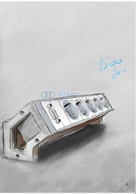 Resim Alüminyum Data Priz Kasası 10.1500/16 