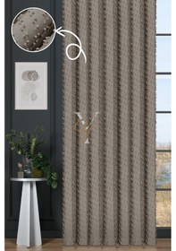 Resim Linda Fon Perde V-6014 Taş Taş 