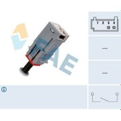 Resim Fae 24790 - Debrıyaj Pedal Musuru Opel Astra G -astra H - Corsa C - Merıva - Vectra C - Zafıra A / Fıat Grande P 