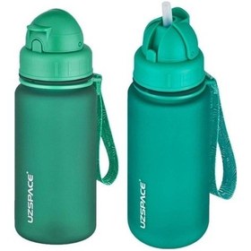 Resim Uzspace Matara Tritan Su Matarası 400Ml Yeşil 