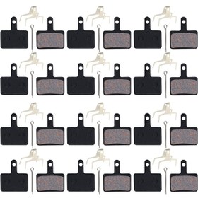 Resim Asroya 12 Set Bisiklet Hidrolik Mekanik Disk Kaliper Fren Balatası Shimano Model Bisiklet Balata 