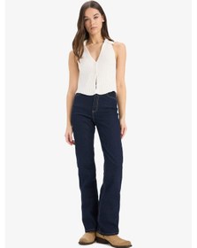 Resim DeFacto Coool Slim Fit Dar Kesim Düğmeli Triko Yelek D3584AX25SPER222 Ekru 