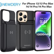 Resim Newdery 10000 Mah Pil Şarj Cihazı İphone Uyumlu 13/14/15 Pro Max Kablosuz Şarj Güç For İphone Uyumlu 14 Amerika Birleşik Devletleri For İphone Uyumlu 14 