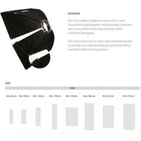 Resim Fomex Standart Softbox Strip 30x120 