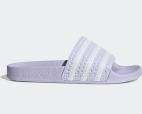 Resim ADİDAS Adilette KADIN Terlik - Mor EG5006 DAR KALIPTIR 