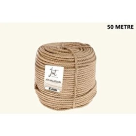 Resim Msr 6mm 1.kalite Kendir Halat(Jüt-Urgan) Ip (50 Metre) 