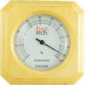 Resim Ahşap Sauna Higrometresi Fintech 
