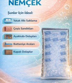 Resim nemtut Nem Rutubet Korozyon Buhar Terleme Çekici Alıcı Tutucu Giderici Önleyici (1 PAKET) 250 gr 