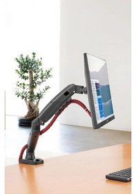 Resim Tayfun 32'' İnç Lcd Led Monitör Masa Üstü Full Hareketli Askı Aparatı 