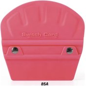 Resim Switch Card Oval Ragle Ppf/tph Cam Filmi Çekme Uygulama Aparatı Teflonlu 85a Sertlik 10x9cm Pembe 