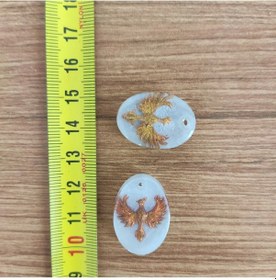 Resim El Yapımı 3d Baskı Anka Kuşu Heykeli 556 Krem 