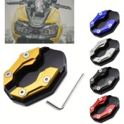 Resim Tongdashop Altın Alaşımlı Genişletilmiş Kaymaz Motosiklet Yan Sehpası, Elektrikli Scooter Aksesuarı 