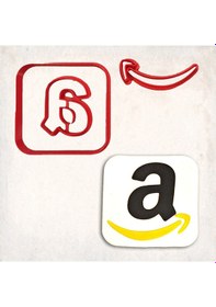 Resim Amazon Logo Detay Kurabiye Kalıp Seti 3 Lü KIrmızı 