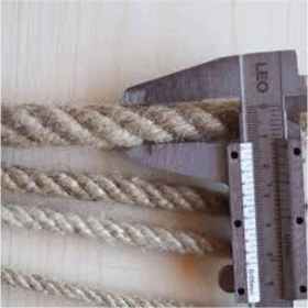 Resim Eba 3 mm 100 Metre Jüt Halat Dekoratif Hasır Kendir Ip 