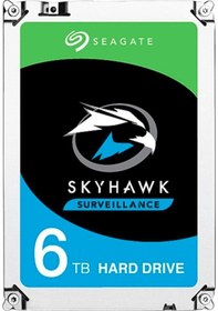 Resim Seagate Skyhawk ST6000VX001 3.5" 6 TB 5900 RPM 256 MB SATA 3 7/24 Güvenlik HDD 