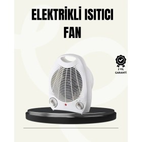 Resim Pileli Store Mini Elektrikli Isıtıcı - Taşınabilir Fanlı Isıtma Sistemi 
