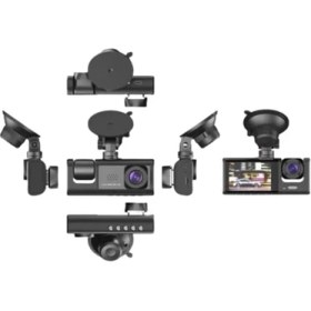 Resim Fantastik Store Gece Görüşlü 3'lü Araç Kamerası – Geri Görüş Destekli 170° Geniş Açı 