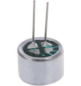 Resim Elektret Kapasitif Mikrofon Kapsülü 9.5Mm 