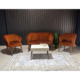 Resim COLORMIX Henna Çay Seti , Koltuk , Balkon , Bahçe , Ofis , Teras , Salon , Mutfak , 