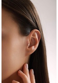 Resim Altın Taşlı Piercing 10610332 
