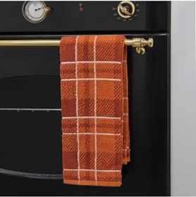 Resim Soft Plaid Mutfak Havlusu - Kiremit - 40X66 Cm 