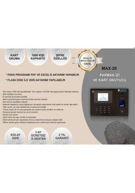 Resim Parmak İzi Personel Takip Sistemi Maaş Program Kurulum Dahil 