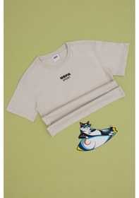 Resim U.S. Polo Assn. Erkek Çocuk Açık Gri Comfort Bisiklet Yaka Tişört 50300064-VR001 