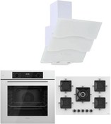 Resim Ferre ICON PLUS 75 SERİSİ 3LÜ CAM ANKASTRE SET (QBL63CB-SS036-BSPR600) 