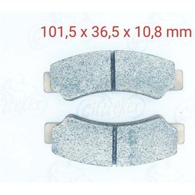 Resim Disk Balata Sinterli Arka Fa726 Atv Cf 500, Cf 800 