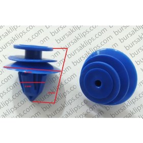 Resim 6288-honda Cıvıc-acura Kapı Döşeme Klipsi 500018663 10 Adet 