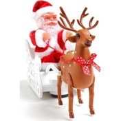 Resim Ganzhoushop Oyuncak Noel Müzikli Kızak Evrensel Elk Elektrikli Bebek Baba Araba Fs - Işıklı Ve Müzikli Eğlence "elektrikli" "ışıklı Ve Müzikli Eğlence" 100/100 