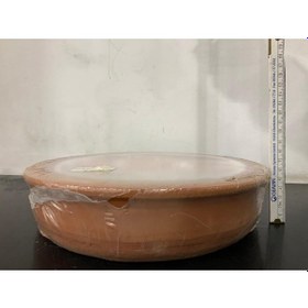 Resim Mahir Güveç Toprak Orta Tava 22-24 Cm 6 - 8 Kişilik 