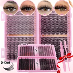 Resim 640/800 Küme 8-18mm Peri & K-Pop Kirpikler - 10D-40D Hafiften Kabarık Volüm - ÜCRETSİZ Cımbız ve Fırça - Doll, Cat Eye & Spike Stilleri - Konserler, Buluşmalar, Fotoğraf Çekimleri İçin Mükemmel - Yeniden Kullanılabilir Takma Kirpik Seti 