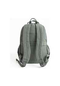 Resim Sanmorris Unisex Suya Dayanıklı Krinkıl Kumaş Çok Gözlü Orta Boy Koyu Gri Renkli Laptop Okul Ve Sırt Çantası Koyu Gri 