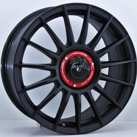 Resim R1 Wheels 17 inç 5*100 ET35 Mat Siyah Jant Takımı (J-1534) 