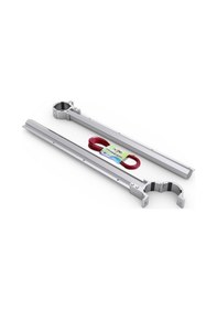 Resim %100 Pratik Alüminyum Askı - Balkon Çamaşır Kurutmalığı Gri 