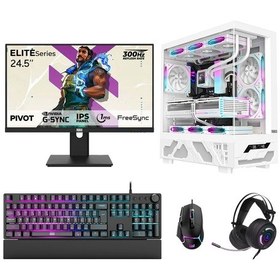 Resim Dragos DRX7837 R7-7700 32 GB 1 TB SSD RTX5070 24.5" Dos Masaüstü Oyuncu Bilgisayarı 