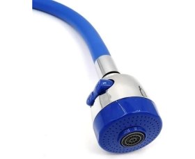 Resim FRY Oynar Başlıklı Tasarruflu Kubar Musluk Borusu ve Başlığı Mavi 