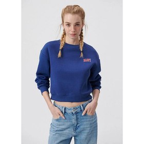 Resim Mavi Kadın Sweatshirt (M1611601-70722) 