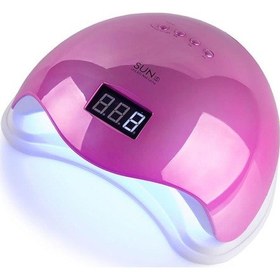 Resim Sun 5 Plus 72W Kalıcı Oje ve Protez Tırnak Kurutucu Pembe 