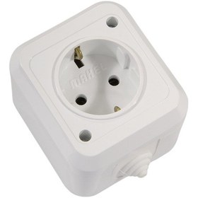 Resim Nemliyer Topraklı Priz Beyaz 
