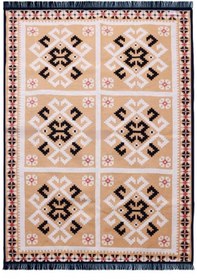 Resim Bigghome Çift Taraflı Kilim, Makinede Yıkanabilir, Modern Desenli, 80 150 Cm, Sa25mk 