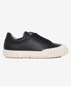 Resim Greyder Kadın Siyah Hakiki Deri Sneaker Ayakkabı 3Y2SA50765 