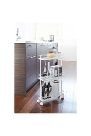 Resim YAMAZAKİ Tower Hareketli Beyaz Mutfak Kileri 