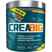 Resim Bigjoy Sports Creabig Kreatin Powder/300 G/Aromasız 