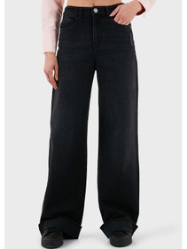 Resim Emporio Armani Bayan Kot Pantolon Ew000737 Af17033 Mc002 Siyah Siyah 