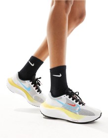 Resim Nike DM8974-002 Zoom Fly 5 Kadın Beyaz Koşu Ayakkabısı 